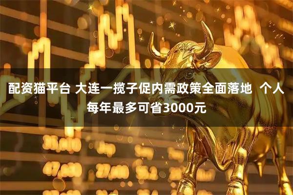 配资猫平台 大连一揽子促内需政策全面落地  个人每年最多可省3000元