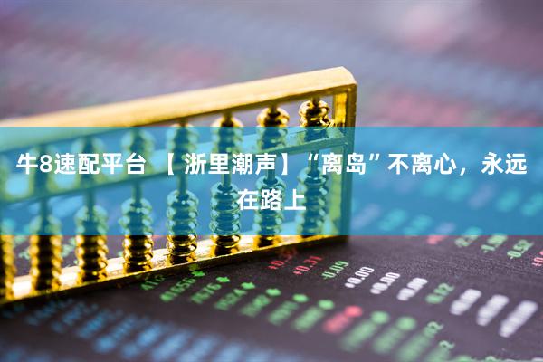 牛8速配平台 【 浙里潮声】“离岛”不离心，永远在路上