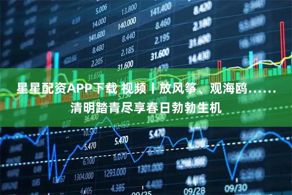 星星配资APP下载 视频丨放风筝、观海鸥……清明踏青尽享春日勃勃生机