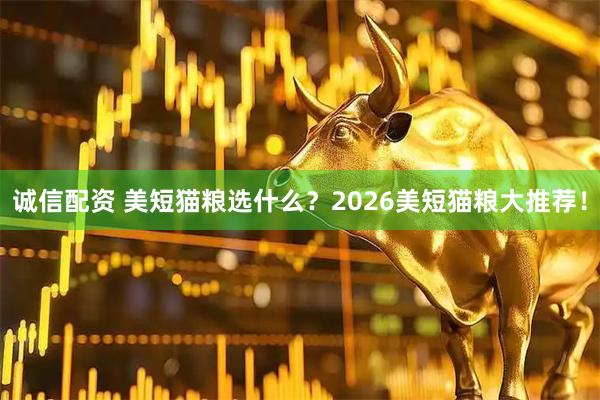 诚信配资 美短猫粮选什么？2026美短猫粮大推荐！